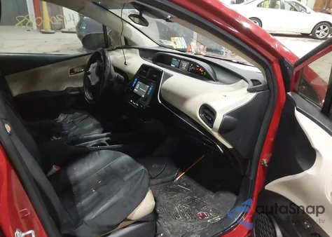 2019 Toyota Prius Le from USA, damaged, VIN JTDKARFU4K3071806